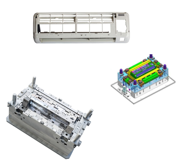 قالب تزریق پلاستیک OEM Split AC