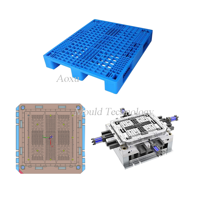 قالب پالت با بار زیاد پلاستیکی
